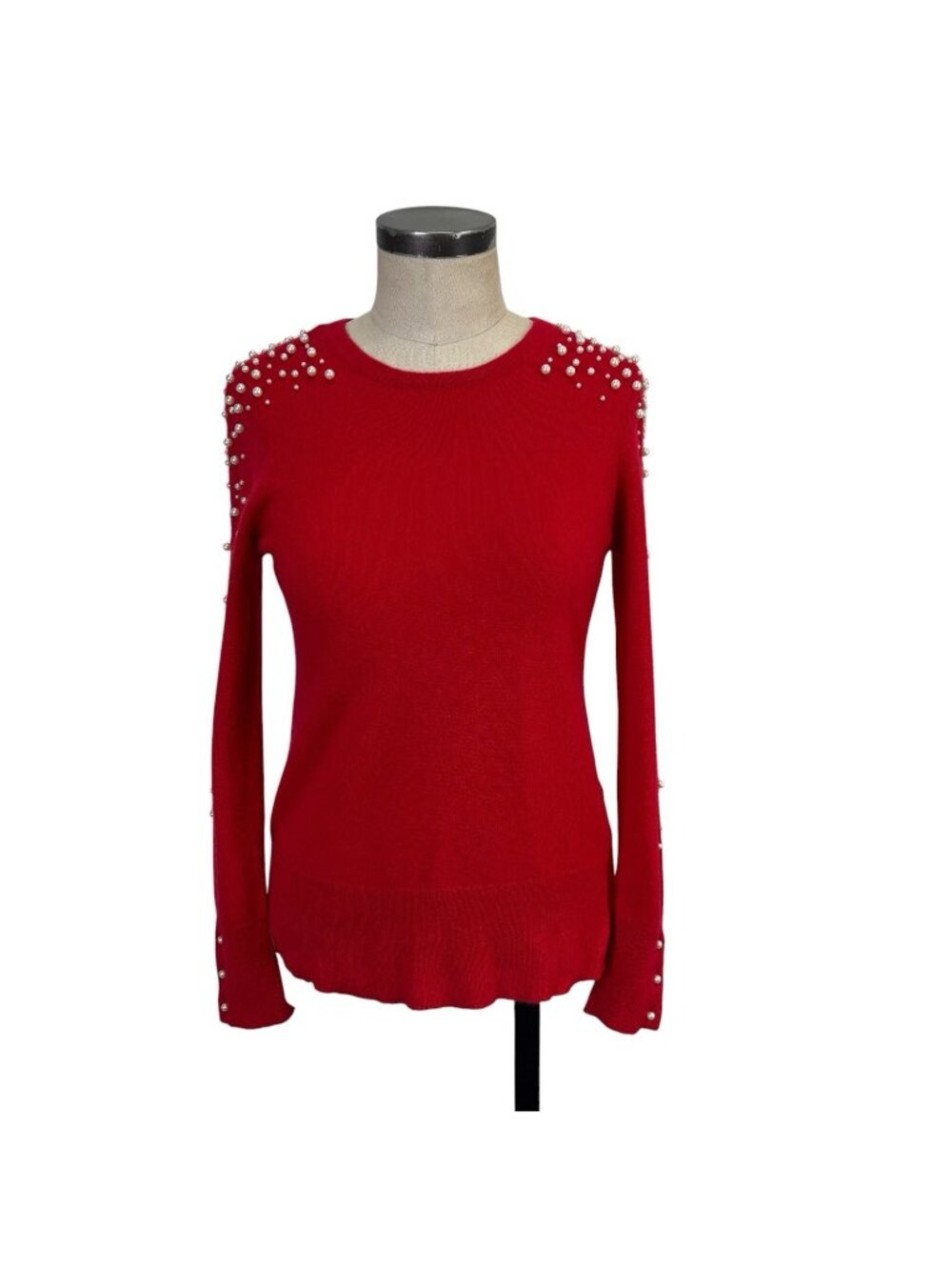 Charter Club Cashmere Sweater Small Red